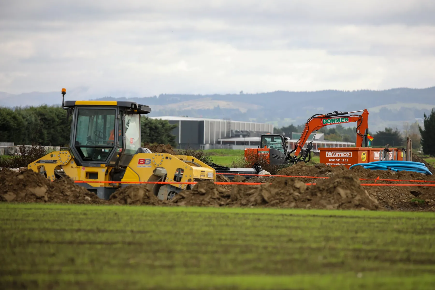 BG Construction Upsite Photographer Rangiora Christchurch Bellgrove Roller